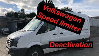 Volkswagen speed limiter removal adjustment [upl. by Anelak]