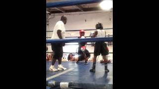 Camden Boxing Academy Meir win fight [upl. by Adniralc]