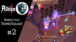 Albion Online East  Nameless Bombsquad 2  Brimstone [upl. by Howlend]