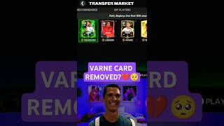 Heartbreaking Moment 🥺💔 Varane card gone fcmobile fifamobile [upl. by Adnilec273]