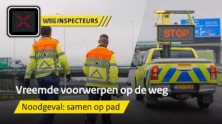 Noodgeval voorwerpen op de weg  Weginspecteurs Kerstspecial [upl. by Giacomo650]