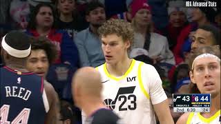 Lauri Markkanen 33 pts 13 reb 1 ast vs Philadelphia 76ers  20240106 [upl. by Bohman520]