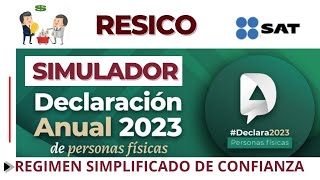 Como darte de ALTA en RESICO  Régimen Simplificado de Confianza  SAT 2022 [upl. by Chickie]