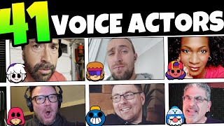 All Brawl Stars Voice Actors 2023 [upl. by Sirahc]