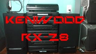 KenWood RX28 Vintage Subwoofers  Review [upl. by Elleral]