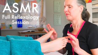 1hr full reflexology session with kinesiology and aroma oils Unintentional ASMR [upl. by Castor]