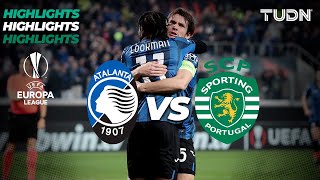 HIGHLIGHTS  Atalanta vs Sporting Lisboa  UEFA Europa League 202324  8vos  TUDN [upl. by Reddy]