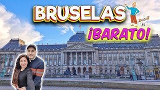 BRUSELAS CON POCO DINERO 🇧🇪 LUGARES GRATIS Y CONSEJOS  DAV en Bélgica [upl. by Piefer]