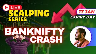 Banknifty Expiry Option Trading  17th Jan  Intraday trading  banknifty nifty [upl. by Eseila235]