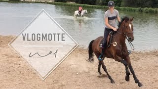 Vlogmotte n°1  Arrivée et galop dans le Beuvron [upl. by Eetnod]