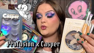 FIRST IMPRESSIONS  REVIEW PROFUSION X CASPER MAKEUP COLLECTION  beautybysay [upl. by Shiroma]