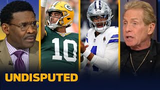 Cowboys huge home favorites over Packers in Super Wild Card Weekend who wins  NFL  UNDISPUTED [upl. by Enomas]