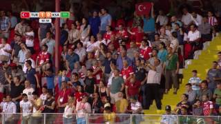 2017 07 19 MEN FOOTBALL TURKEY S ARABIA HIGHLIGHTS [upl. by Aphrodite402]