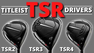 New TITLEIST TSR DRIVERS  TSR2 TSR3 TSR4 [upl. by Ariahay213]