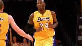 Kobe Bryants First Dunk of the Season in SlowMo [upl. by Lance]