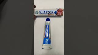 Orasore Mouth Ulcer Relief Gel [upl. by Enaujed]