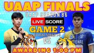 NU vs UST  UAAP Season 86 FINALS GAME 2 LIVE Scoreboard  Mens Division [upl. by Kant553]