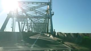 Driving Staten Island New York  NYC  to New Jersey via Outerbridge Crossing  2019 October 5 [upl. by Callahan]