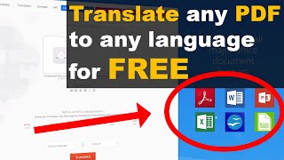 How to translate any document for free [upl. by Nosnej]