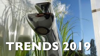 TRENDS 2019  Sanitär und große Fliesen [upl. by Ballou231]