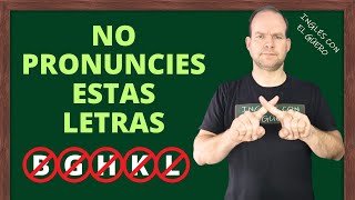 LETRAS MUDAS en inglés \ Aprende Inglés Fácil [upl. by Moriarty691]