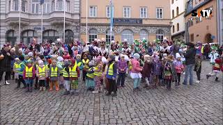 Rosenmontag am 12022024 in Pößneck  Ton leider erst ab 820 [upl. by Diehl]