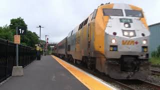 Railfanning at Brockville Ontario on Thursday July 11th 2024 [upl. by Lulita]