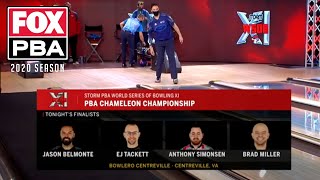 2020 PBA Chameleon Championship Stepladder Finals WSOB XI  Full Uncut PBA Bowling Telecast [upl. by Yenwat]