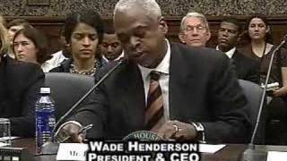 Ledbetter v Goodyear Equal Pay Hearing Wade Henderson [upl. by Eugene]