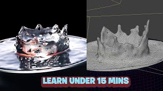 How to do fluid simulation in Cinema 4D [upl. by Armitage]