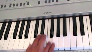 Tobuscus  Dramatic Song  Piano Tutorial [upl. by Ilan]