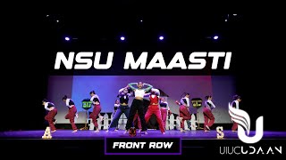 NSU Maasti  Front Row  UIUC Udaan 2024  ASHWINXSURESH Productions [upl. by Massimo631]