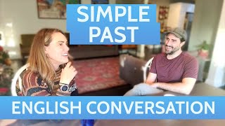 American English Conversation Using Simple Past  Breaking English [upl. by Amyaj693]