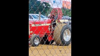 Rolling Coal at the 2024 Kenton County Fair  Truck  Tractor Pull best of [upl. by Yaluz46]