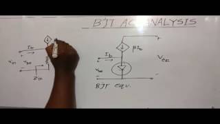 introduction to BJT AC analysisre model part 1 in bangla [upl. by Oigaib]