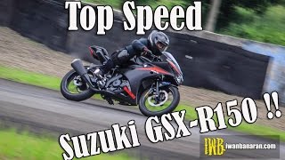 Geber Suzuki new GSXR150 Sentul  Test handling top speed braking amp performa [upl. by Aziar308]