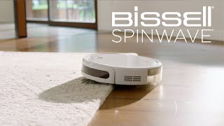 BISSELL® SpinWave® Wet and Dry Robotic Vacuum Feature Overview [upl. by Tobias759]