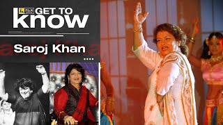 Get To Know Saroj Khan  Rohini Ramnathan  Film Companion [upl. by Latyrc]