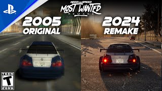 Need for Speed™ Most Wanted Remake  Comparison With The 2005 Version [upl. by Asiel463]