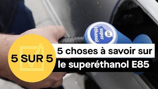 5 choses à savoir sur le superéthanol E85 [upl. by Aifos]