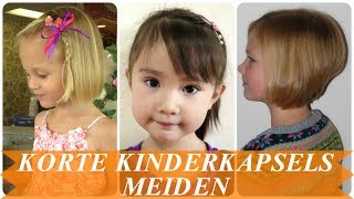 Korte kinderkapsels meiden 2018 [upl. by Xavler]