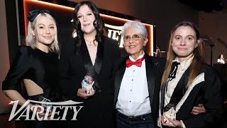 Joan Baez Presents Boygenius with the Group of the Year Award at Variety Hitmakers [upl. by Ahsiruam]