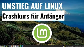 Linux Mint 213 neben Windows installieren  Crashkurs für Anfänger [upl. by Bensen182]