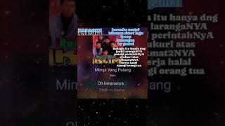 MIMPI YANG PULANG  IKLIM KARAOKE [upl. by Namzed460]