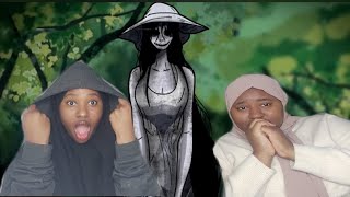 Hijabis reacts to The 8 Foot Tall Lady  Hachishakusama  Japanese Urban Legend [upl. by Galatia60]