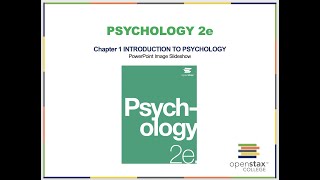 PSYC 101  Psychology 2e Chapter 1 [upl. by Narik157]