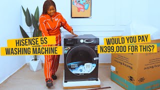 I Bought a N399000 Smart Washing Machine Hisense 5s Series Washing Machine Review [upl. by Coombs]