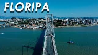 Conheça a historia de Florianópolis a ilha da magia em Santa Catarina por drone 4k [upl. by Adiel]