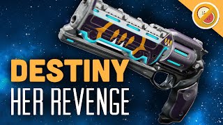 DESTINY Her Revenge Legendary Hand Cannon Review Queens Weapon [upl. by Ocinom]