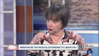 Actress Cindy Williams discusses Menopause the Musical [upl. by Nihi]